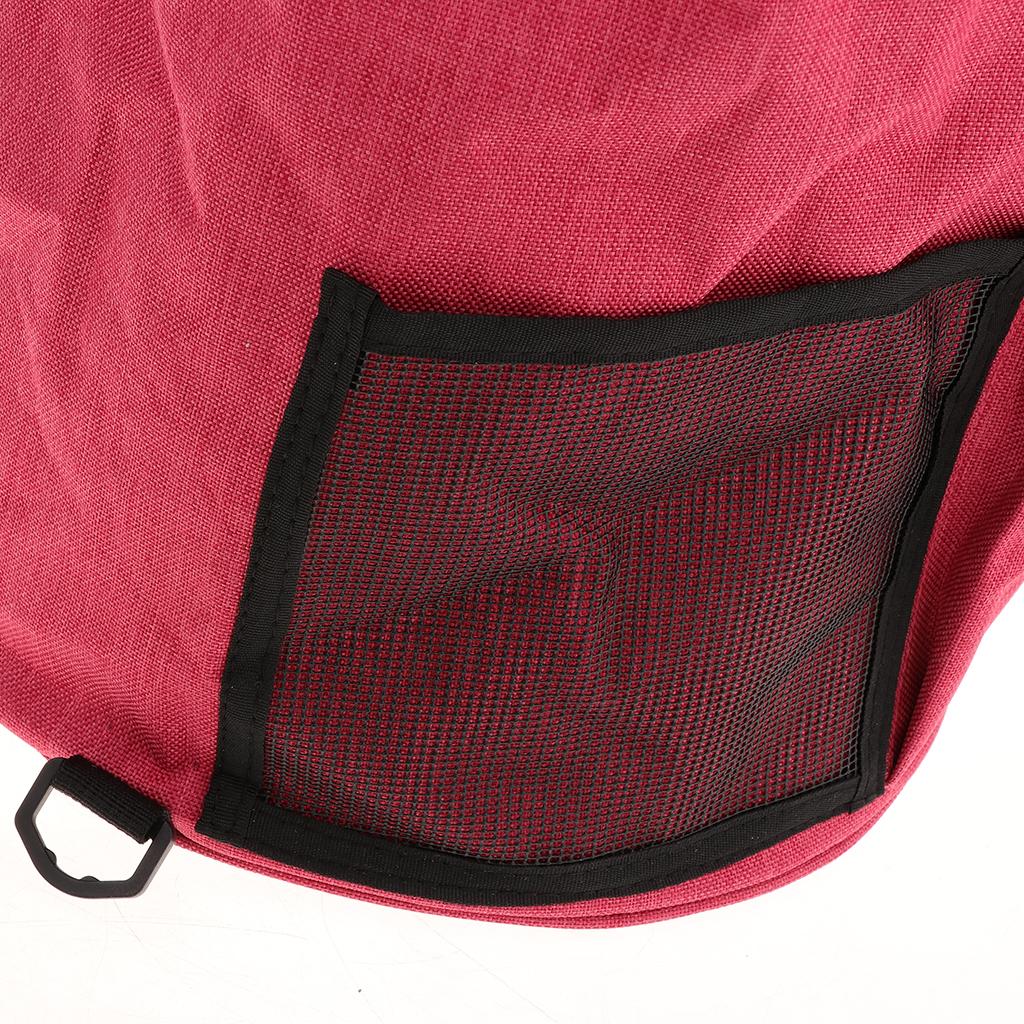 Organizer Fabric Bags Durable Sewing Kit Case Portable Knitting Bag for Yarn and Embroidery Tools