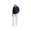 Polo Ralph Lauren SS24 Solid Logo Embroidered Long Sleeve Sweatshirt Men sweatshirt Navy-Blue MNPOKNI16823385-410