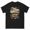Crane Truck Transportation Vehicle Illustration T-Shirt
