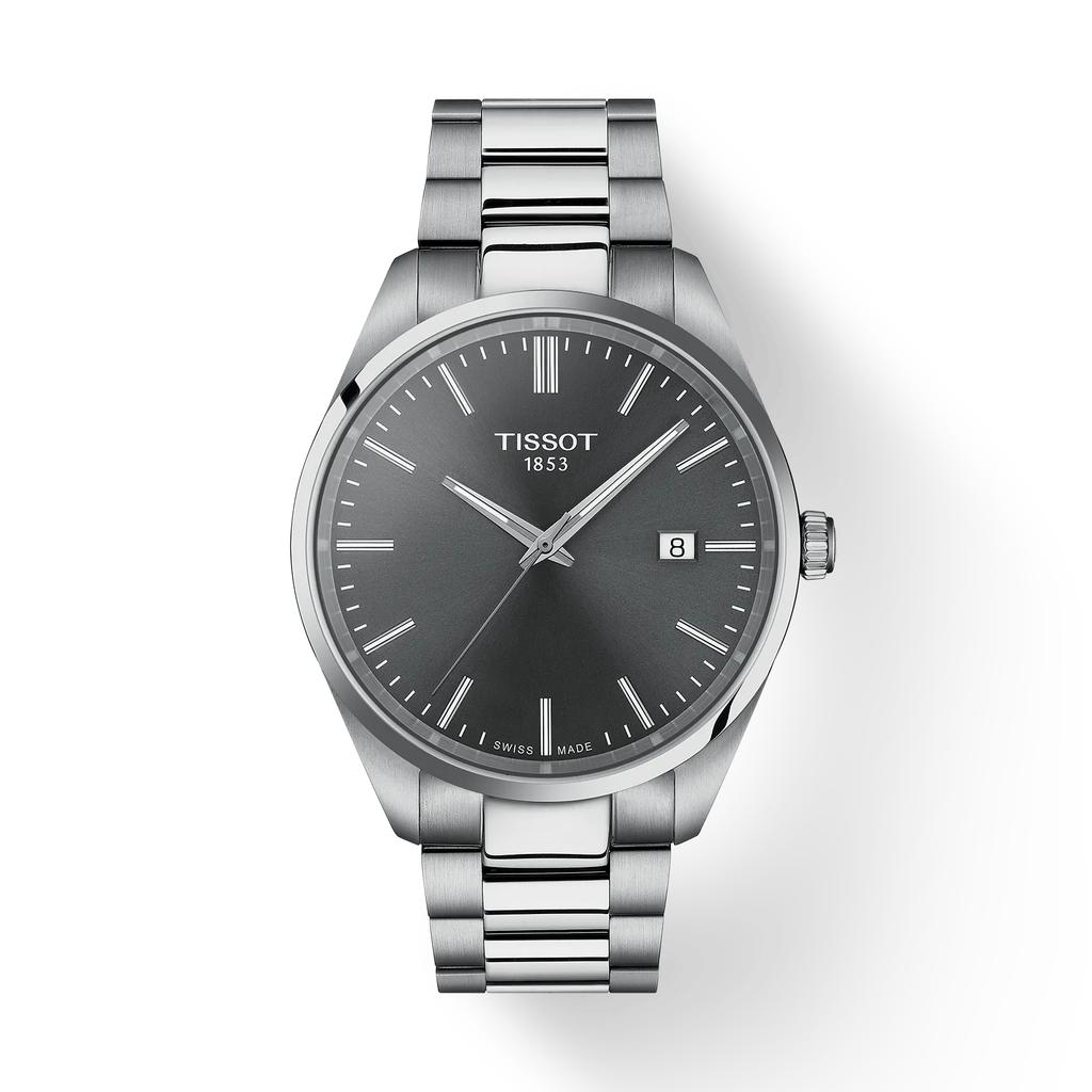 Tissot Stainless Steel Gray Dial Men's Fashion Watch T150.410.11.081.00