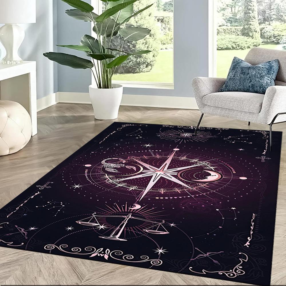 Celestial Harmony Floor Mats for Living Room, Bedroom and Room Decoration Are Suitable for Gifts.