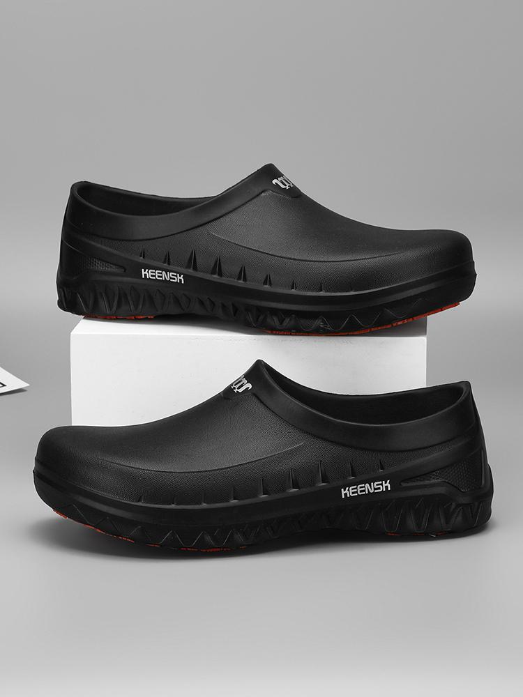 

Обувь повара Нескользящая маслостойкая водонепроницаемая износостойкая специальная обувь для кухонных рабочих резиновые сапоги для мужчин размер 39-45 39