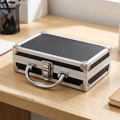 Drop-Resistant Aluminum Zinc Zinc Alloy Tool Box Impact Resistant Safety Briefcase  Instrument