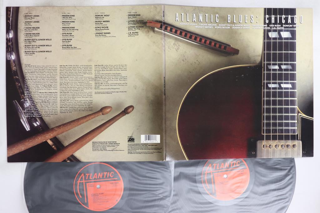 LP Record VARIOUS  Atlantic Blues Chicago 816971 ATLANTIC 198 US Blues Used