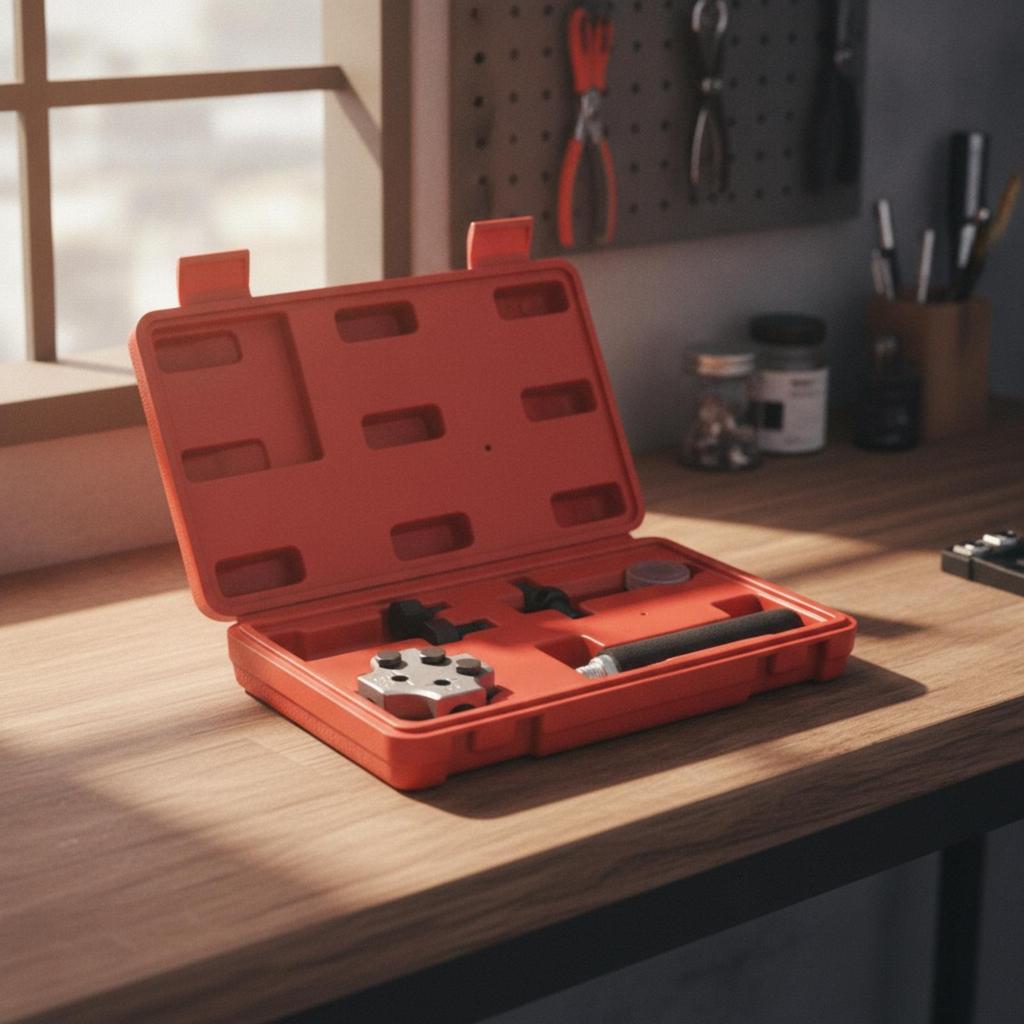 Brake Tube Flaring Tool Kit ProfessionalGrade Line HeavyDuty Copper Pipe