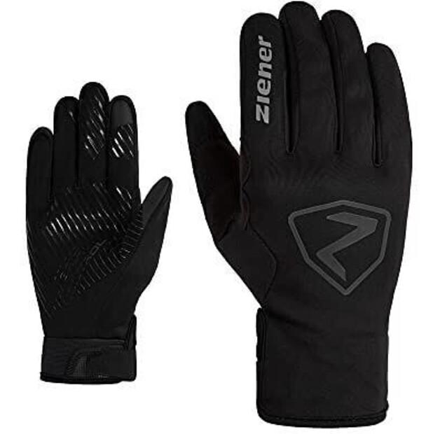 Велосипедные перчатки Ziener SMU 22-GTX (черные) 6,5