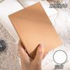 A6 Pocket Notebook 128 Sheets (256 Pages) Lined Blank/Grid Pages Thickened Kraft Paper Cover Compact Notepad