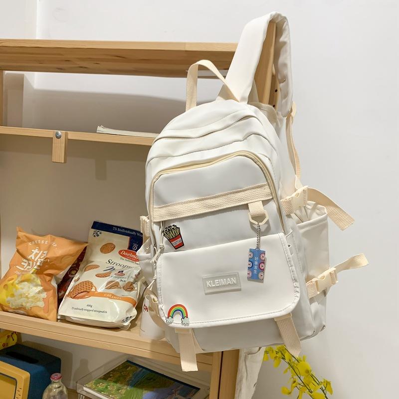 Schoolbag Korean version backpack schoolbag female middle school student junior high school student primary school student 3rd to 6th grade trendy