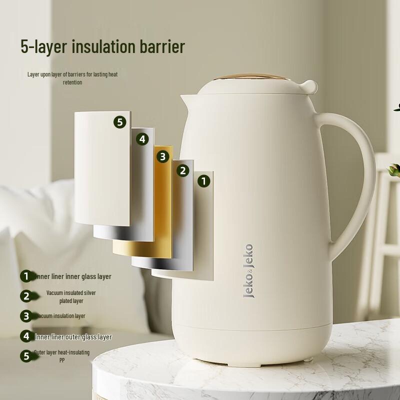 JEKO&JEKO Insulated Glass Liner Thermos
