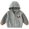 DAVE & BELLA Boys' Hooded Zipper Sweatshirt Jacket