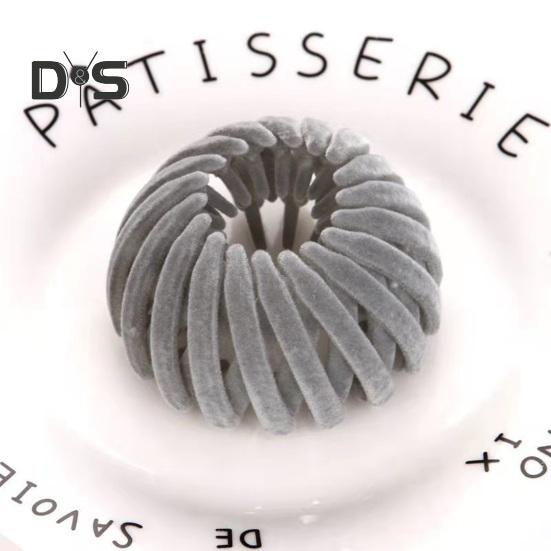 3 stk. fuglerede hårklemme utvidbar flokkende hestehaleholder lat fugleredeplate hårnål hårknute maker tynn tykk fin krøllete hårklemme kvinners hår