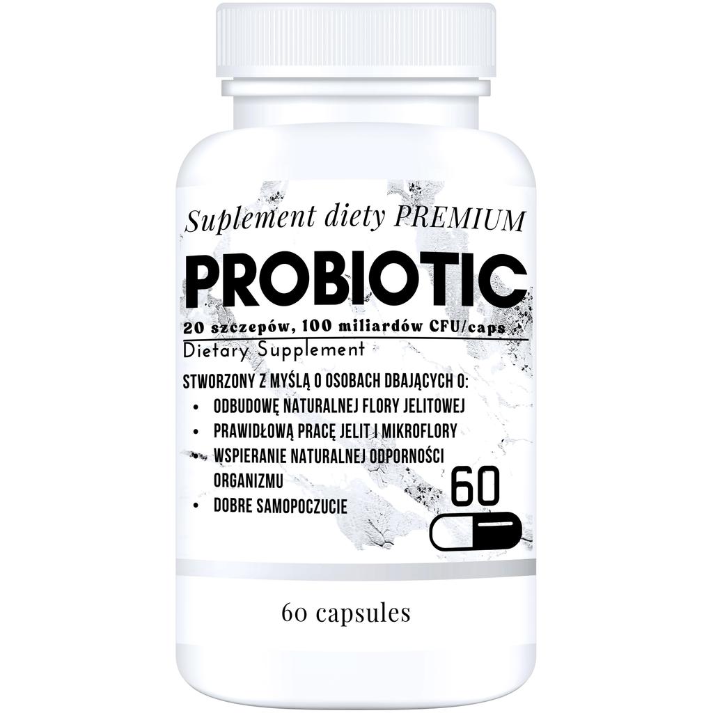 60x PROBIOTIC 100 BILLION CFU x20 STRAINS SYNBIOTIC GUT HEALTH FATIGUE IMMUNITY
