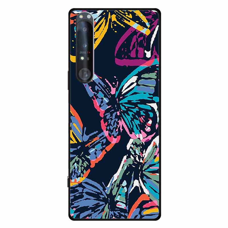 

Чехол для Sony Xperia 1 IV 5G с печатью узора, мягкая TPU накладка для мобильного телефона Splendid Butterfly