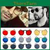 Modische Retro-Vintage-Gothic-Runde Klapp-Steampunk-Brille mit zeitlosem Reiz