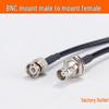 Professional BNC Male-to-Male Coaxial Camera Monitoring Cable