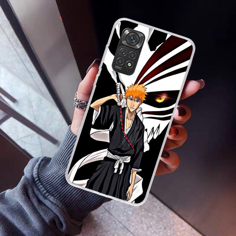 

Kurosaki Ichigo Bleach Phone Case For Xiaomi Poco X5 X6 X7 Pro F7 Ultra M7 Redmi 15C 15 13C 13 12C 12 10 10C 10A 9 9C 9T 9A Cove Redmi 13C