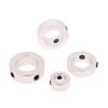 5 Pièces Anneau Fixe d'Axe Optique Type Ouvert Roulement à Anneau Fixe Manchon de Blocage Limite Aluminium Arbre de Positionnement Automatique à Anneau Fente