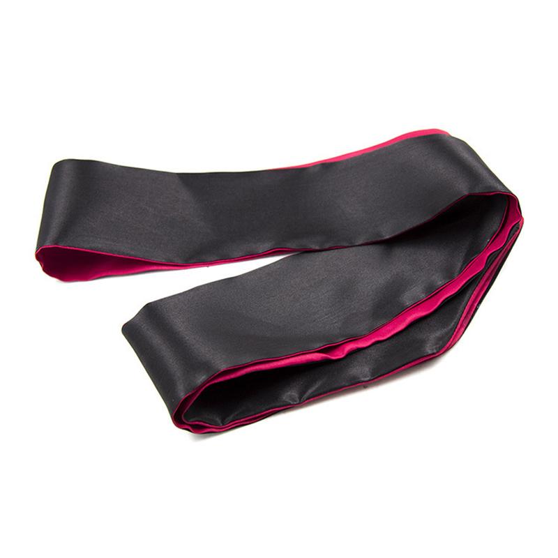 1 Pcs Eye Mask Satin Sex Cover Sleep Band Soft Tie Blindfold Bondage Sex Toy