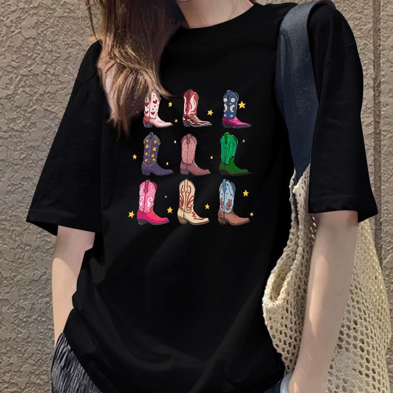 

Versatile & Durable Women s Crew Neck Short Sleeve T-Shirt, Best for Blazer XXL