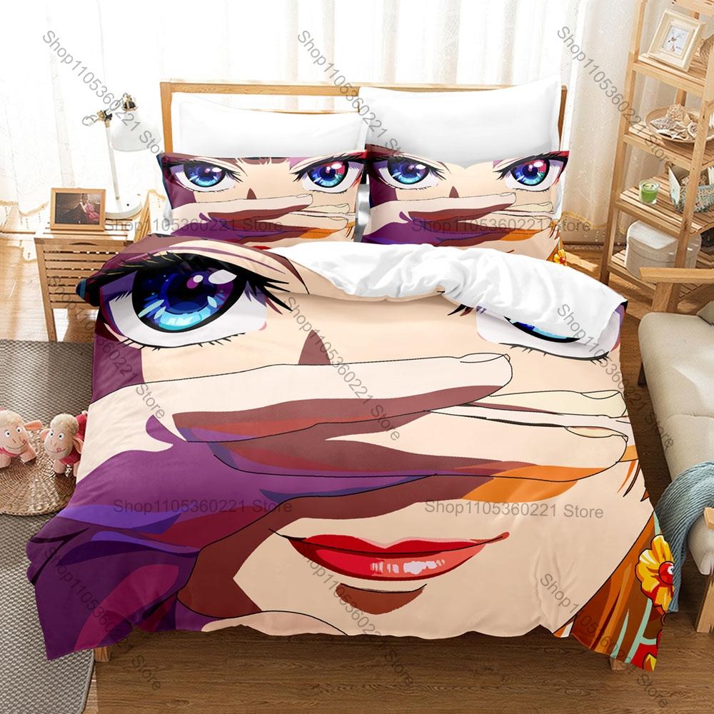 Fresco Il Diario dell'Apoticario Set Biancheria da Letto 3 Pezzi Maomao Jinshi Copripiumino in Microfibra 2 Federe Senza Imbottitura