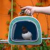 Breathable Small Pet Backpack Lightweight Pet Carrier Bag Parrot Pet Handbag  Outdoor