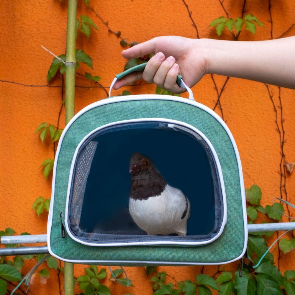 Breathable Small Pet Backpack Lightweight Pet Carrier Bag Parrot Pet Handbag  Outdoor