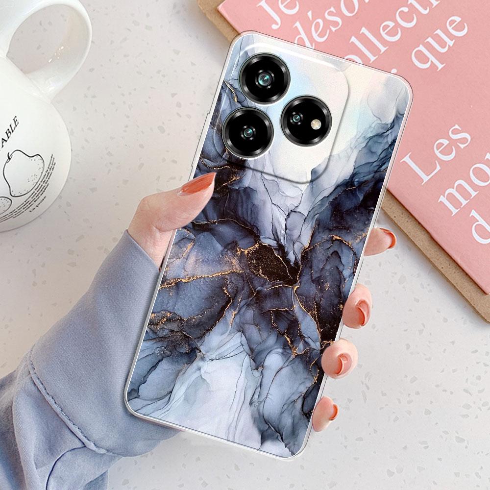 Pour ZTE Axon 60 4G Coque Pour ZTE Blade V60 4G Housse Pare-chocs Résistant aux Chocs Transparente Souple Silicone TPU Coque de Téléphone sur ZTE Blade V40S Funda