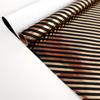 Black Gold Polka Dot and Crown Large Gift Wrapping Paper