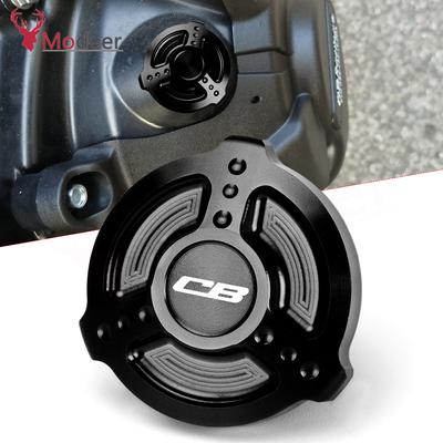 Engine Oil Filter Cup Plug Cover For Honda CB650R CBR650R CB 1000R CB1000RR 300F CB500F CB500X CB600F CB650F 900F CB1100
