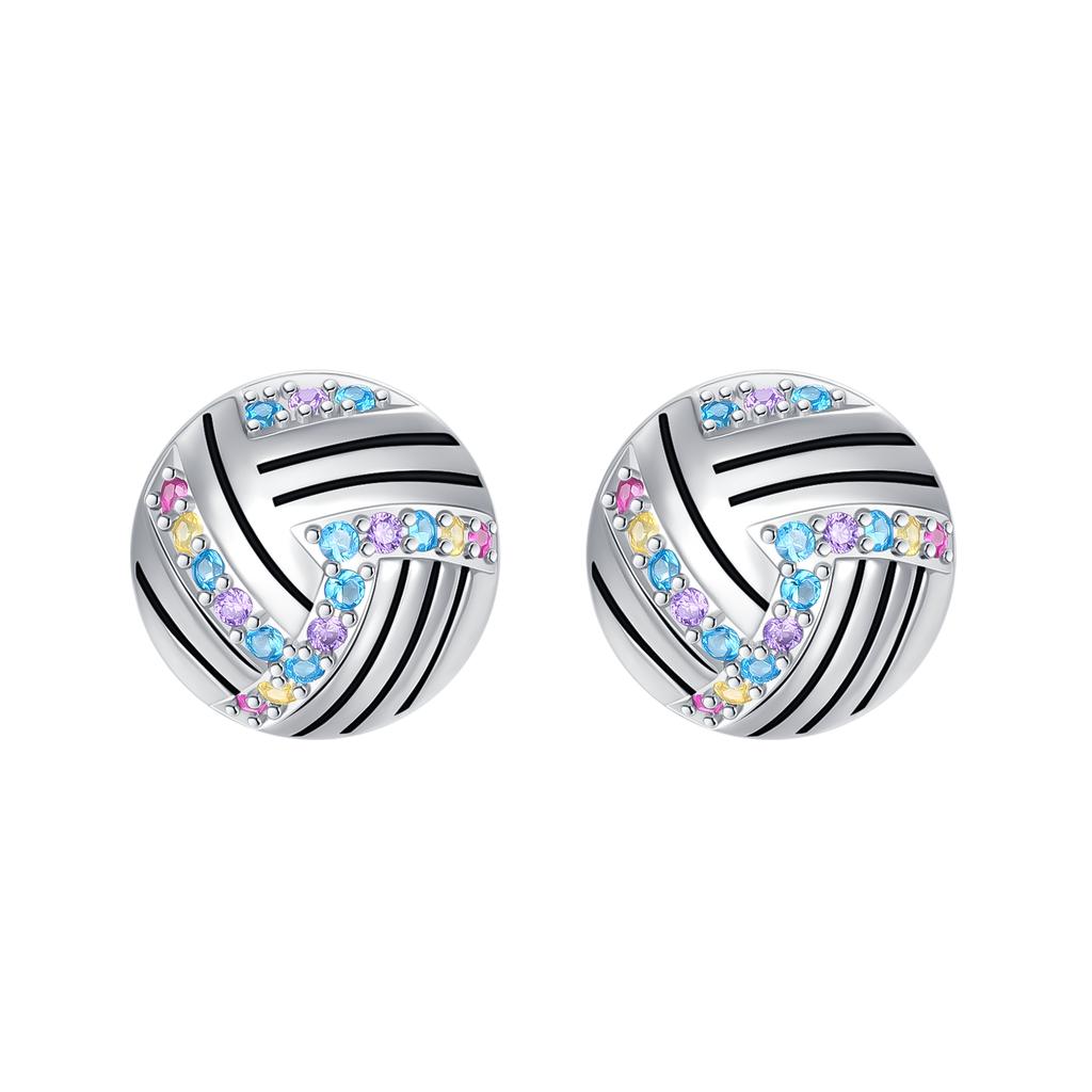 Neue Original Kupferkugel Charms Fußball Basketball Golf Ohrringe Perlen Anhänger Passend für Armband Halskette Schmuck Geschenk