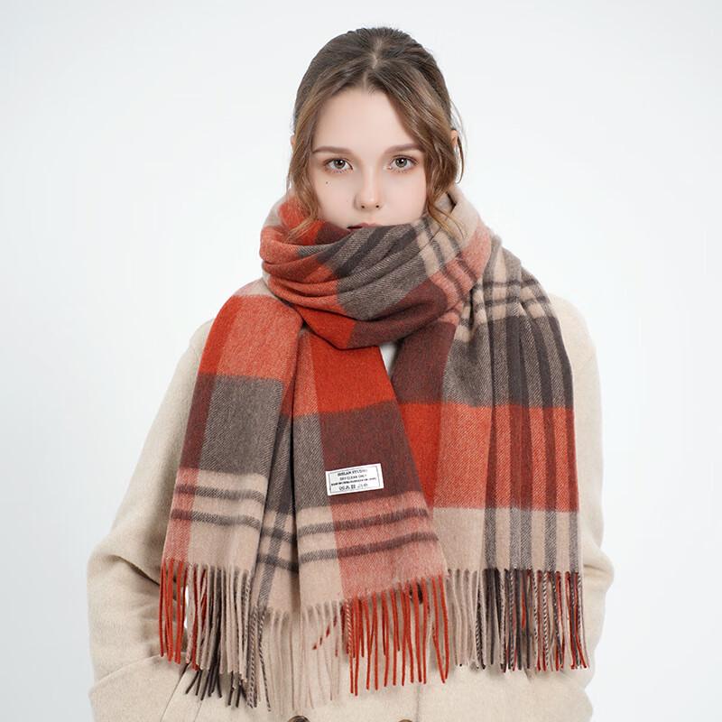Junbie Graphene Heated Pure Wool Scarf & Shawl