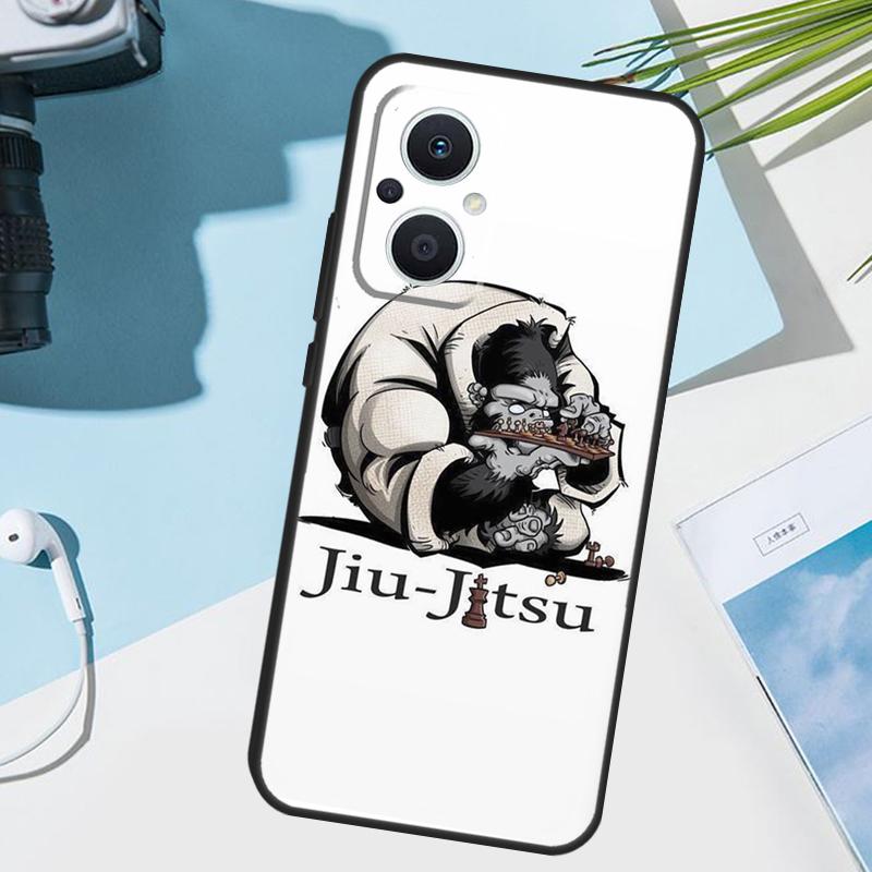 BJJ Brazilian Jiu Jitsu Case For OPPO Reno 12 F 13 13F 11 8T 7 8 10 Pro OPPO Find X8 X6 Pro X3 X5 Lite Cover Funda