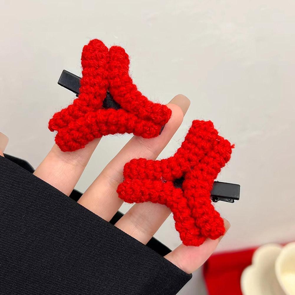 Pinzas para el cabello hechas a mano con diseño de expresión para mujeres y niñas, con un lado creativo y enfadado, regalos para el cabello Versati D3V8