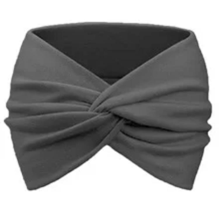 Bandoletes Torcidos Largos Para Mulheres Bandoletes de Treino Extra Grandes Faixas de Cabelo de Moda para Yoga Acessórios de Cabelo Grosso