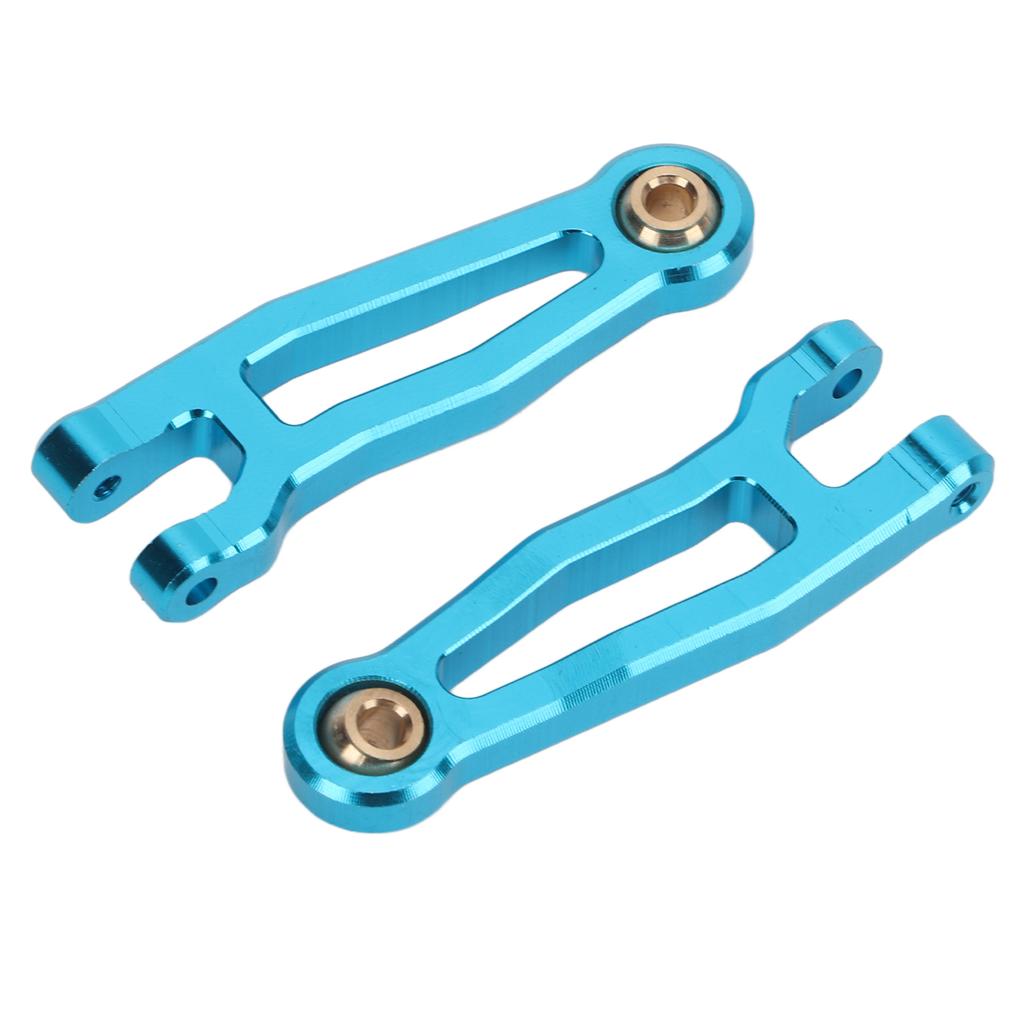 2Pcs RC Car Swing Arm Reduce Bumps High Strength RC Metal Swing Arm for SG1603 SG1604  UD1601  UD16024 1 16 RC CarBlue