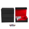 Non-Toxic Trading Card Storage Box Can Hold 1800+ Single Decks Magnetic Closure Pu Leather Card Box Games Collection Card Case