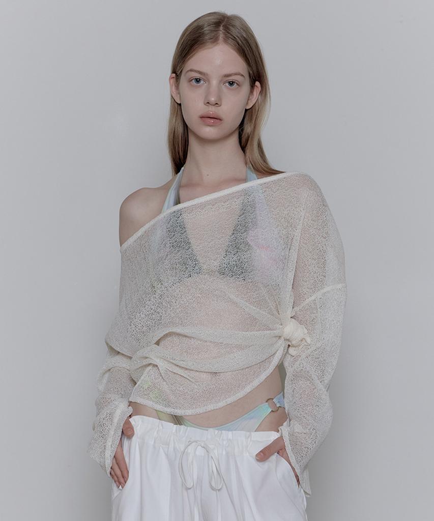 Deoenel Mesh T-Shirt - [Ivory]