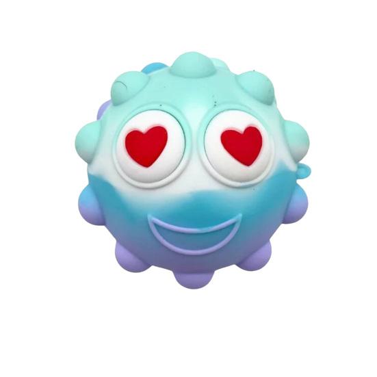 Popping Eye Expression Ball Toy Stress Relief Push Bubble Ball Squeeze Toy Decompression Stress Ball Fidget Toy