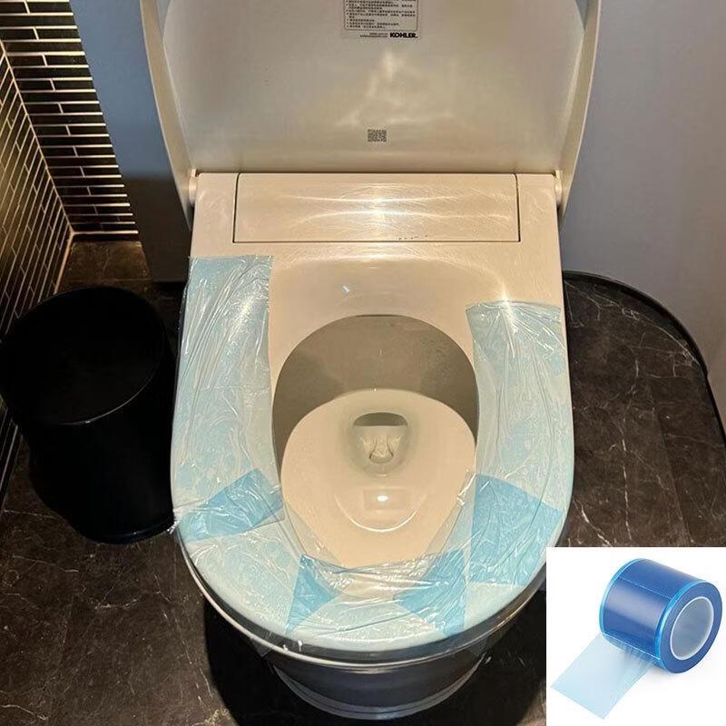 SEE KEAN Hygienic Full-Coverage Toilet Seat Cover Film