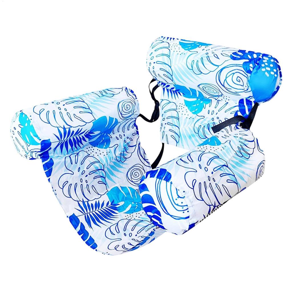 Heavy Duty Large Inflatable Floating Chair Adult Pool Float Water Lounge For Tanning Relax Lake Beach River Dock Outdoor Water