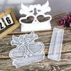 Elegant Heart Bird Picture Frame Silicone Moulds Resin Crafting Moulds Craft Project Molds Silicone Texture for Crafting