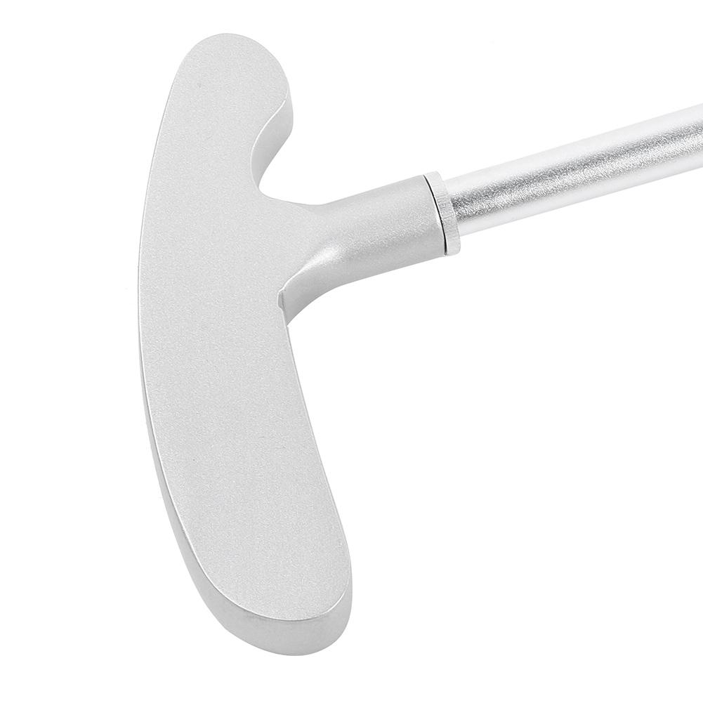 Putter de Golf Mână Stângă Dreaptă Aliaj de Aluminiu Putter de Golf Tijă de Împins cu 2 Bile