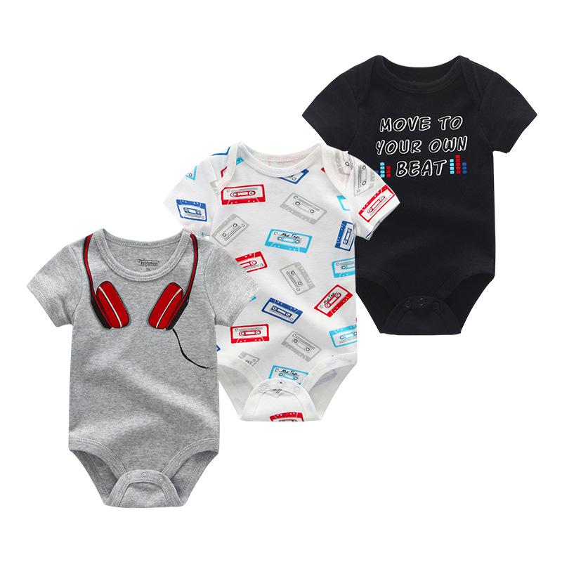 Baby Clothes Infant Bodysuits Short Sleeve Toddler Clothing Boy Girls Clothes Baby Rompers Costumes