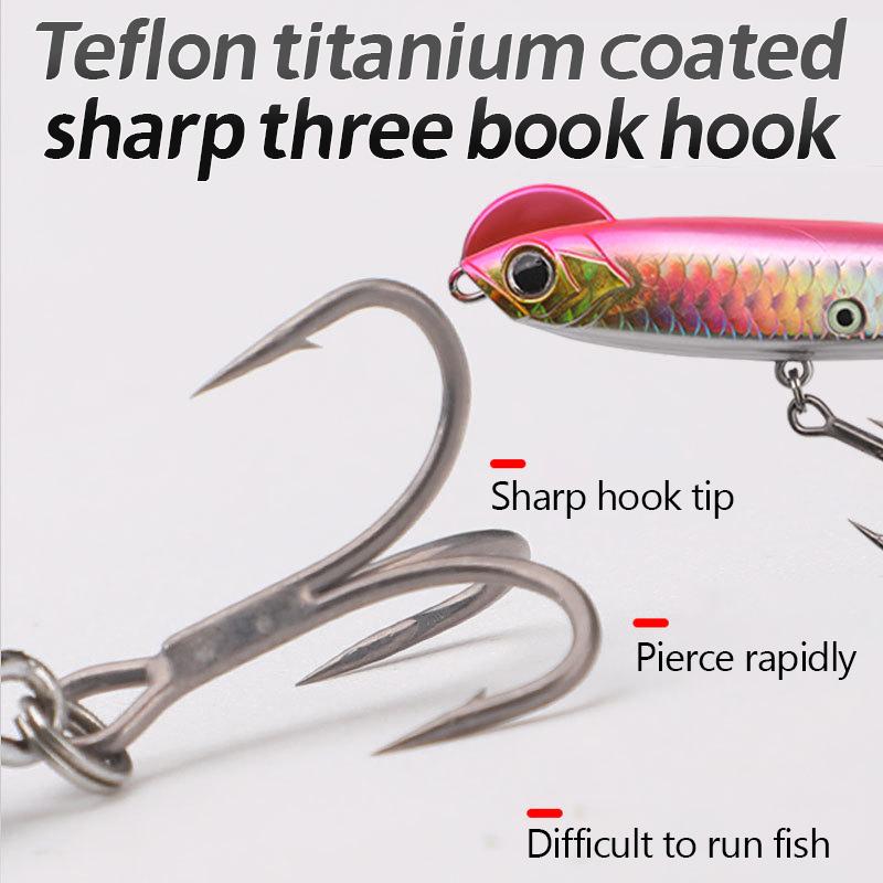 Casting Cockscomb Pencil Road Runner Fake Bait 10G/14G/18G Solid Sinking Pencil Road Runner Triple Hook Full Swimming Layer