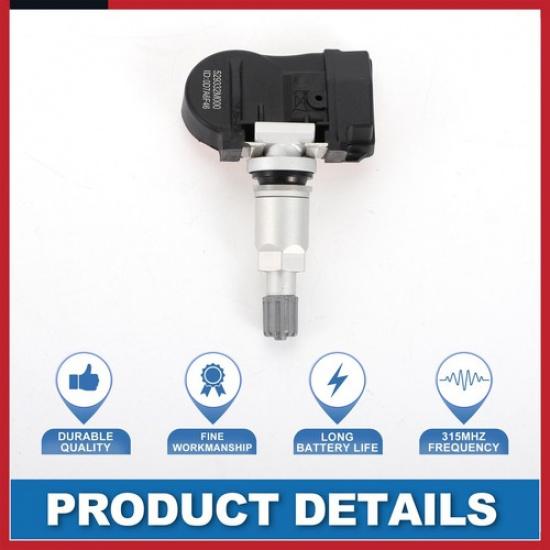 529333X205 Tire Pressure Sensor for Kia Forte Forte5 2014-2018 1 Pc 315MHz