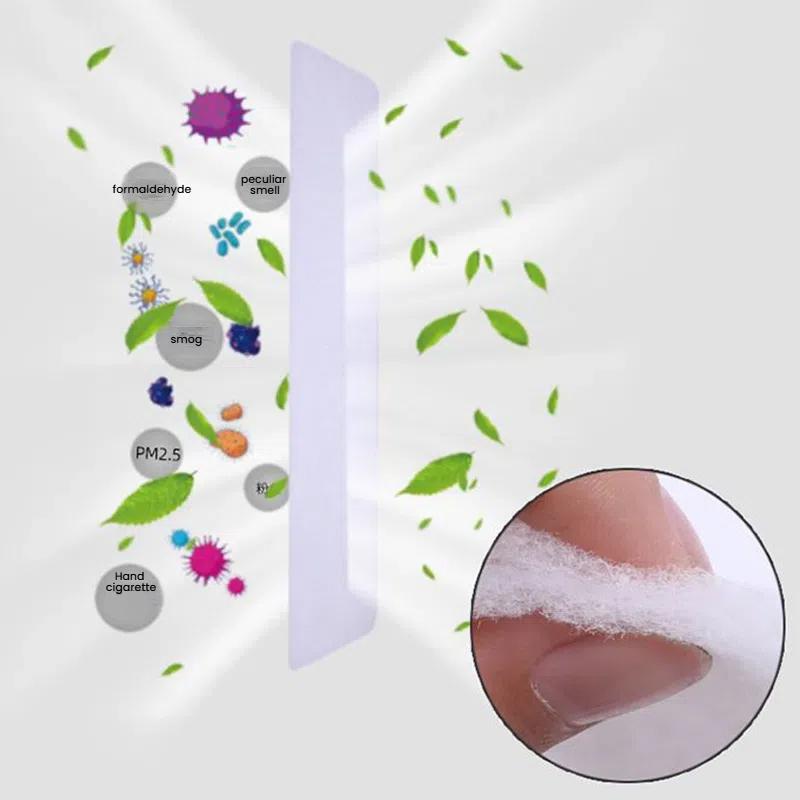 5PCS Disposable Air Conditioner Air Filters Cotton Screen for Dust Pollen Pet Hair Removal Easy Installation to Keep Air Clean