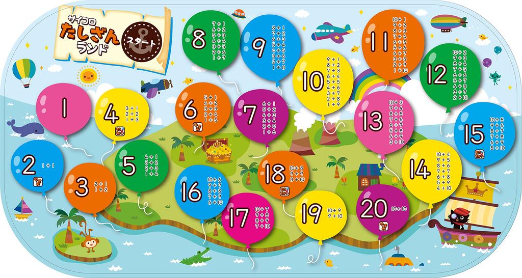 Kumon Dice Addition Land