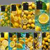 Refreshing Yellow Lemon In Summer Cover Phone Case For Xiaomi Poco M8 M7 M6 M4 M3 X7 X6 X4 Pro F7 Ultra M5S Mi 14 14T 15 15T 12T