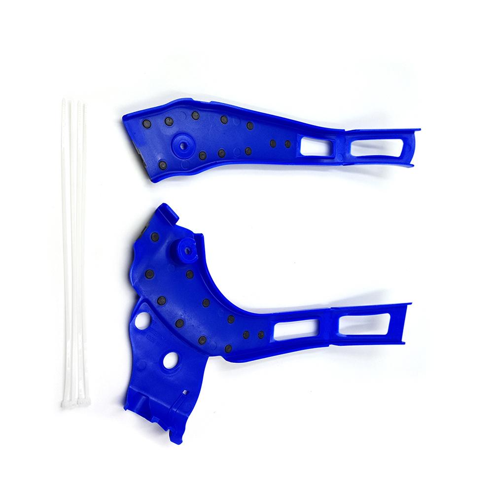Motorcycle Frame Guards Blue/Black for YAMAHA YZ125 YZ250 WR125 WR250