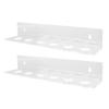 2PCS Small Balls Display Rack Acrylic Clear Wall Mounted Floating Shelf 12 Balls Stand Holder for